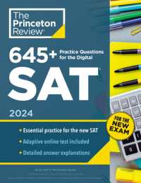 645+ Practice Questions for the Digital Sat, 2024 : Book + Online Practice -- Paperback / softback