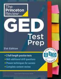 Princeton Review GED Test Prep, 31st Edition : 2 Practice Tests + Review & Techniques + Online Features (College Test Preparation)