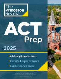Princeton Review ACT Prep, 2025 : 6 Practice Tests + Content Review + Strategies (College Test Preparation)