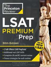 Princeton Review LSAT Premium Prep, 30th Edition : 2 Official LSAT PrepTests + Real LSAT Drills + Review for the New Exam (Graduate School Test Preparation)