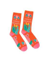 Puffin in Bloom: a Little Princess Socks - Small -- ZY (English Language Edition)