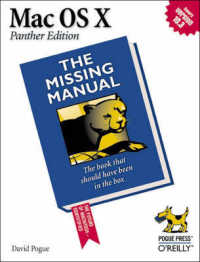 Mac OS X : The Missing Manual, Panther Edition