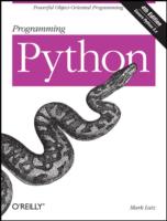 Programming Python （4TH）
