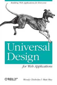 Universal Design for Web Applications (O'reilly Ser.)