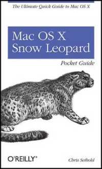 Mac OS X Snow Leopard Pocket Guide (Pocket Ref / Guide)