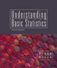 Understanding Basic Statistics, Brief （3RD）