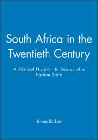 South Africa in the Twentieth Century : A Political History - in Search of a Nation State (History of the Contemporary World)