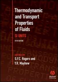 Thermodynamic and Transport Properties of Fluids : Si Units （5 SUB）