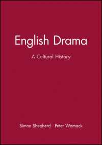 English Drama : A Cultural History