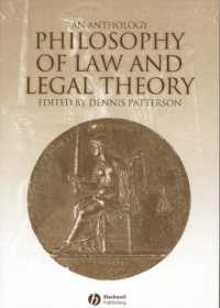 Philosophy of Law and Legal Theory : An Anthology (Blackwell Philosophy Anthologies)