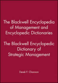 The Blackwell Encyclopedic Dictionary of Strategic Management