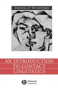 接触言語学入門<br>Introduction to Contact Linguistics (Language in Society)