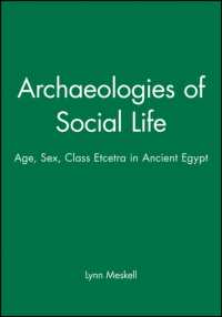 Archaeologies of Social Life : Age, Sex, Class Et Cetera in Ancient Egypt (Social Archaeology)