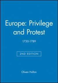 Europe : Privilege and Protest, 1730-1789 (Blackwell Classic Histories of Europe) （2 Revised）