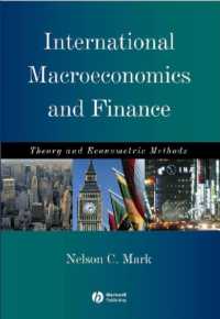 International Macroeconomics and Finance: Theory and Econometric Methods [ペーパーバック] Mark，Nelson C.