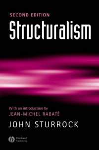 Structuralism: With an Introduction By JeanMichel Rabate （2nd Revised ed.）