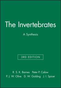 無脊椎動物テキスト（第３版）<br>The Invertebrates : A Synthesis （3 SUB）