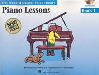 Piano Lessons Book 1 & Audio : Hal Leonard Student Piano Library