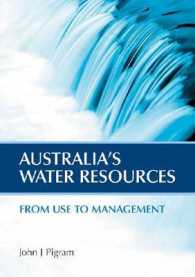 Australia's Water Resources : From Use to Management （Revised）