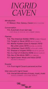 Ingrid Caven : I Am a Fiction (One Two Many)
