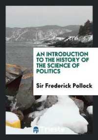An Introduction to the History of the Science of Politics
