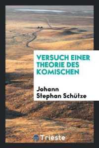 Versuch Einer Theorie Des Komischen