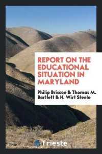 Report on the Educational Situation in Maryland