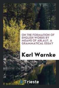 On the Formation of English Words by Means of Ablaut. a Grammatical Essay