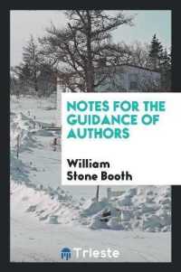 Notes for the Guidance of Authors