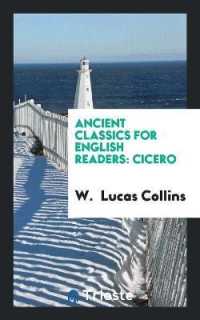 Ancient Classics for English Readers : Cicero