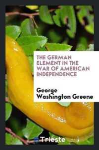 The German Element in the War of American Independence