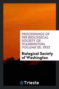 Proceedings of the Biological Society of Washington; Volume 35, 1922
