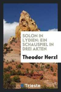 Solon in Lydien : Ein Schauspiel in Drei Akten
