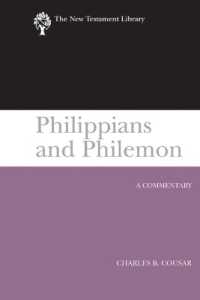 Philippians and Philemon (2009) : A Commentary (New Testament Library)