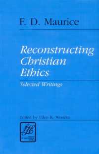 Reconstructing Christian Ethics : Selected Writings (Library of Theological Ethics)