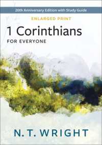 1 Corinthians for Everyone, Enlarged Print : 20th Anniversary Edition with Study Guide (New Testament for Everyone)