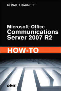 Microsoft Office Communications Server 2007 R2 How-to (How-to) （1ST）