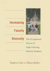 Increasing Faculty Diversity : The Occupational Choices of High-Achieving Minority Students