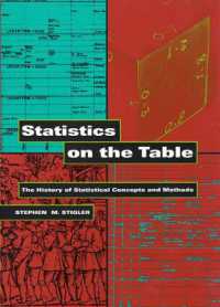 Statistics on the Table : The History of Statistical Concepts and Methods
