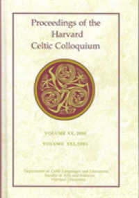 Proceedings of the Harvard Celtic Colloquium, 20/21: 2000 and 2001 (Proceedings of the Harvard Celtic Colloquium)