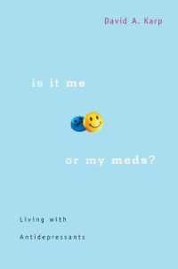 抗鬱剤と共に生きる<br>Is It Me or My Meds? : Living with Antidepressants