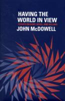 マクダウェル著／カント、ヘーゲル、セラーズを論じる<br>Having the World in View : Essays on Kant, Hegel, and Sellars