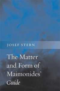 The Matter and Form of Maimonides' Guide