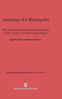 Anatomy of a Metropolis : The Changing Distribution of People and Jobs within the New York Metropolitan Region (New York Metropolitan Region Study)