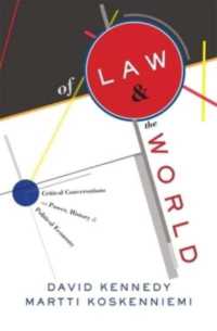 Of Law and the World : Critical Conversations on Power, History, and Political Economy