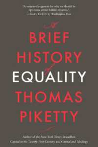 Ｔ．ピケティ『平等についての小さな歴史』（英訳）<br>A Brief History of Equality