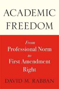 Academic Freedom : From Professional Norm to First Amendment Right