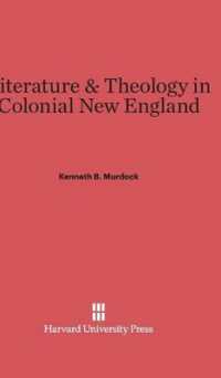 Literature and Theology in Colonial New England