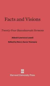 Facts and Visions : Twenty-Four Baccalaureate Sermons