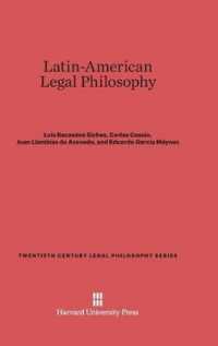 Latin-American Legal Philosophy (Twentieth Century Legal Philosophy)